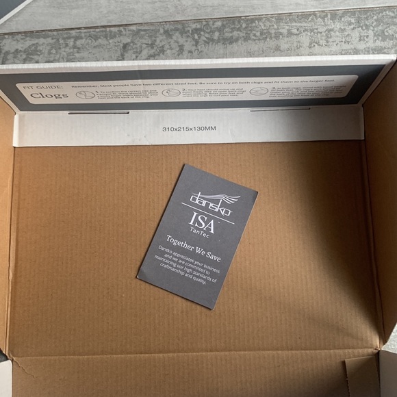 Dansko EMBRACE YOUR JOURNEY Clogs Shoe box - Picture 8 of 13